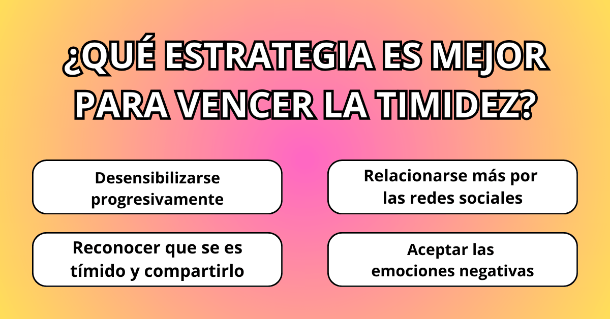 Cómo Vencer la Timidez? 10 Claves