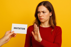 4 formas de rechazar una invitación sin inventar excusas