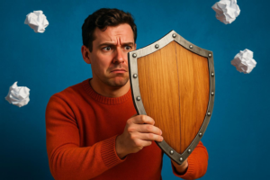 Cómo manejar las críticas sin desmoronarte: la técnica del escudo mental