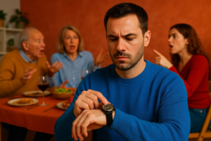 La estrategia del tiempo límite para sobrevivir a reuniones familiares tóxicas