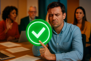 La técnica del checkpoint emocional para sobrevivir a reuniones estresantes