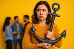 La técnica del ancla emocional para controlar la ansiedad antes de eventos sociales