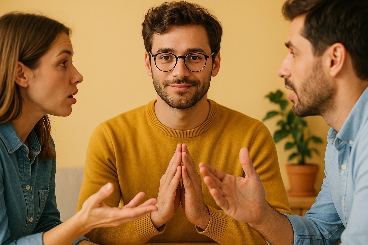 Comprender por qué te conviertes en el mediador habitual