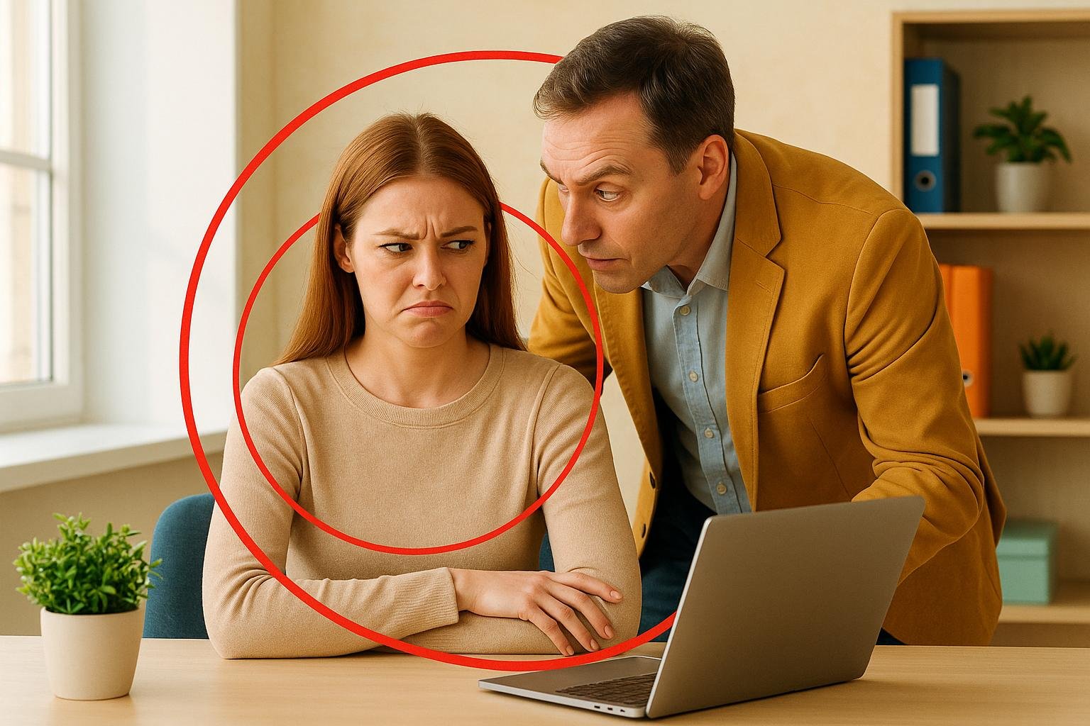 Reconocer las señales de que tu jefe invade tu espacio personal