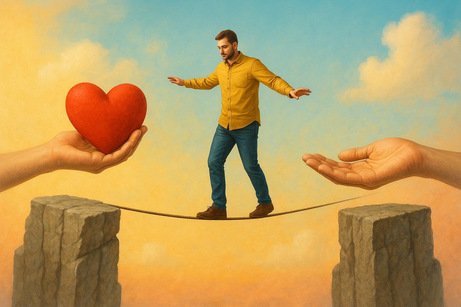 La delgada línea entre la empatía saludable y la vulnerabilidad excesiva